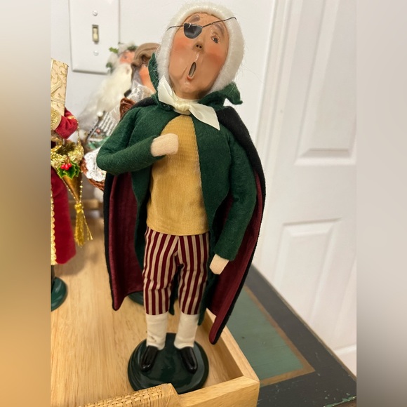 Byers choice drosselmier second edition and lady w bonnet. - Picture 1 of 4